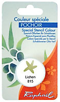 Godet d'huile solide spéciale pochoir coloris lichen