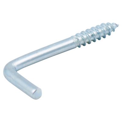 Gond à visser en acier zingué 30x14 mm - 2 pièces