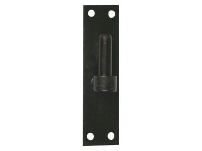Gond sur platine bout carré Afbat Ø14 mm