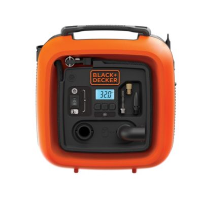Gonfleur-compresseur filaire - 11 bars 160 PSI BLACK+DECKER ASI400-XJ