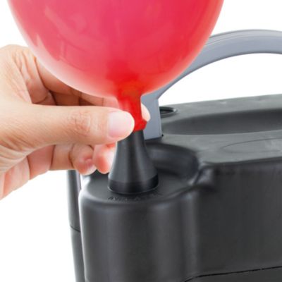 Gonfleur de Ballon de Baudruche - PARTY TIME - Noir et Gris