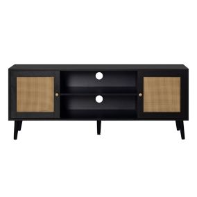Goto - meuble tv - noir - 140 cm - Best Mobilier
