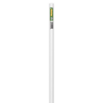 Goulotte décorative demi-ronde blanche auto-adhésive D-Line 16 x 8 mm, 1 m
