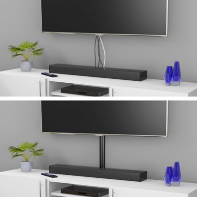Goulotte décorative demi-ronde noire auto-adhésive D-Line 50 x 25 mm, 1 m