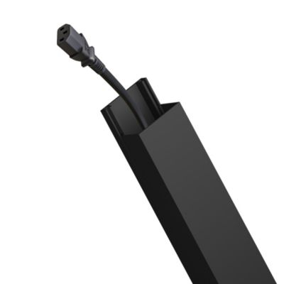 Goulotte électrique PVC 25x16 mm 2 m anthracite EDO