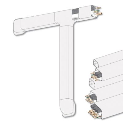 Goulotte rigide Autogyre spécial climatiseur fixe 80 x 60 cm, 2 m