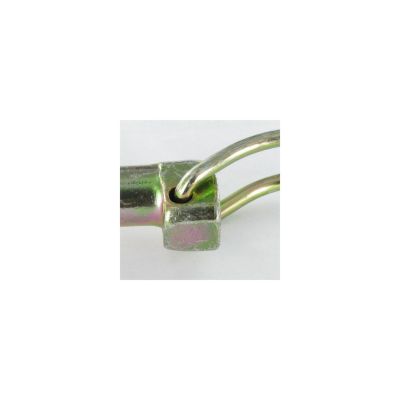 Goupille clips 8X50 Pour tube de 45 Acier zingué - 1 pièce