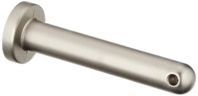 GOUPILLE CYLINDRIQUE METAL ARGENTEE - FIXATION ROBUSTE