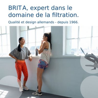 Gourde filtrante Brita Active + 2 filtres