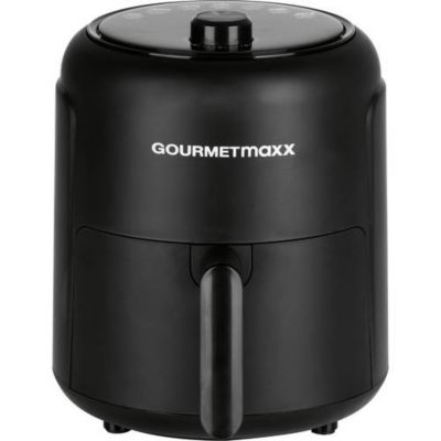 GourmetMaxx friteuse à air chaud 2,3 L 1000 W noir, compacte et polyvalente