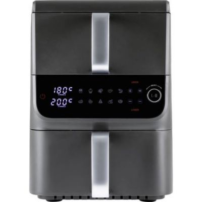GourmetMaxx FryUp Multisize 16404 - Friteuse à air chaude 10 L 2500 W anthracite