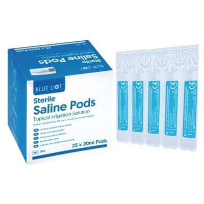 Goutte oculaire saline stérile 20 ml