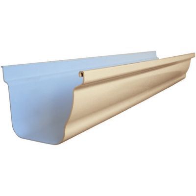 Kit Gouttière PVC couleur sable toit 2 pentes 600cm maxi