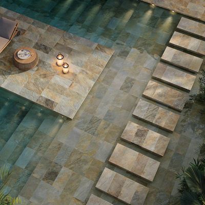 Grès cérame Zephyr Grey - 30 x 60 x ép. 0,9 cm - interieur/exterieur ...