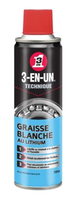 Graisse Blanche Lubrifiante - Pour Mécanisme, Outils, Applications Industrielles Et Domestiques