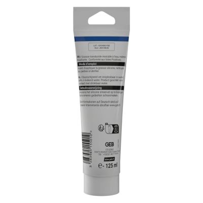 Graisse de silicone GEB POOL tube 125ml