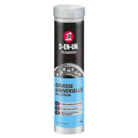 Graisse Universelle au Lithium 3-EN-UN TECHNIQUE Cartouche 400g