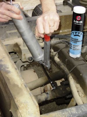 Graisse Universelle au Lithium 3-EN-UN TECHNIQUE Cartouche 400g