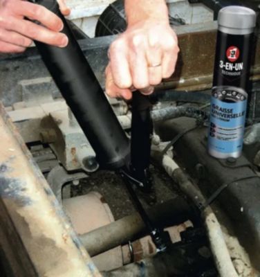 Graisse Universelle au Lithium 3-EN-UN TECHNIQUE Cartouche 400g