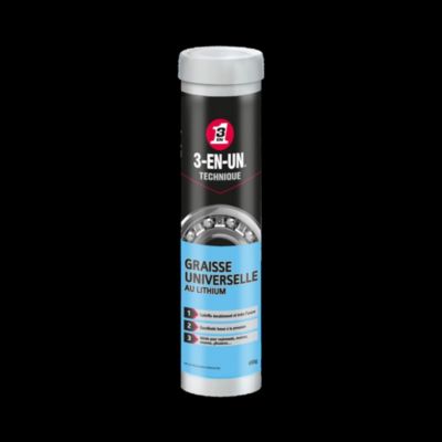 Graisse Universelle au Lithium 3-EN-UN TECHNIQUE Cartouche 400g