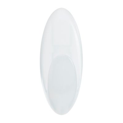 Grand crochet pour serviette avec languettes résistantes à l'eau Command BATH17 transparent givré 1 crochet + 2 languettes