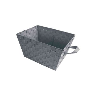 Grand panier de rangement tressé 36x26cm