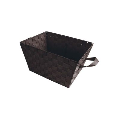 Grand panier de rangement tressé 36x26cm