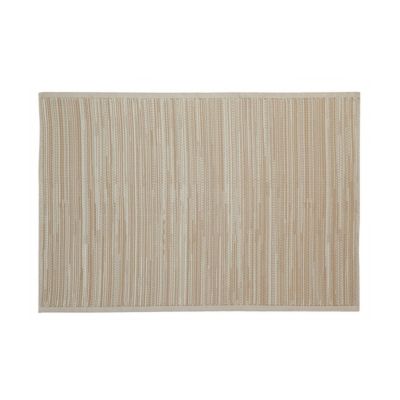 Grand tapis d'extérieur en polypropylène 160 x 230 cm Uni - Beige