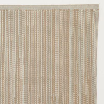 Grand tapis d'extérieur en polypropylène 160 x 230 cm Uni - Beige