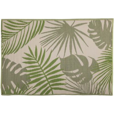 Grand tapis de jardin réversible 242,5x150 cm Jungle