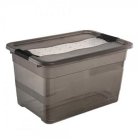 Grande Boîte de rangement à jouet transparente 52 litres