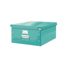 Grande Boîte en Carton avec couvercle format A3+ Multi Usages - Menthe