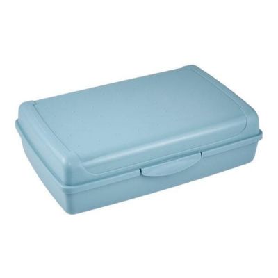 Grande Boîte à goûter en plastique sans BPA 3,7 litres - Bleu