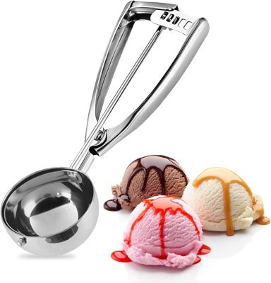 Grande cuillère à crème glacée 6,3 cm avec gâchette