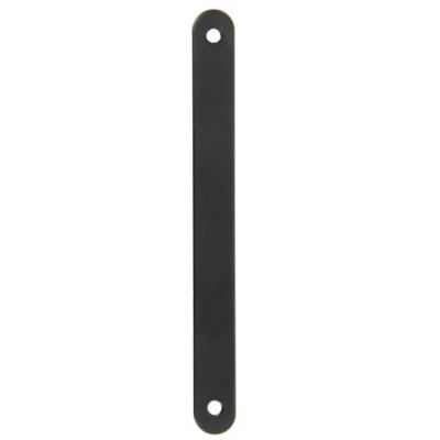 Grande platine cache serrure noir