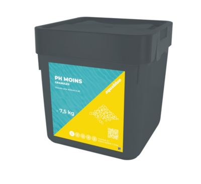 Granulés pour Ph moins 7,5kg Aquablue