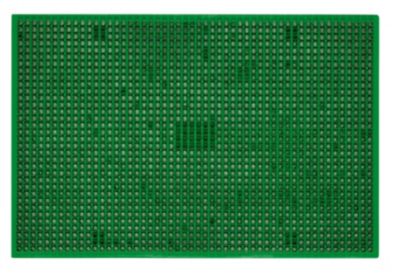 Gratte pied vert trèfle L.60 x l.40 cm