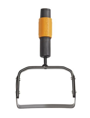 Grattoir de jardin Fiskars QuikFit™ noir et orange