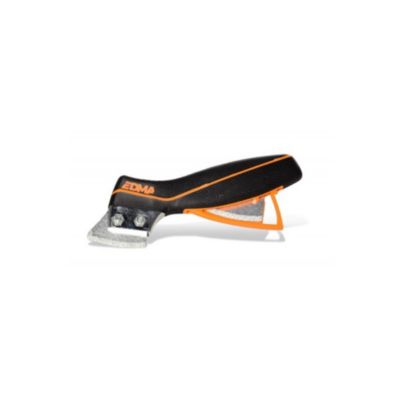 Grattoir e0 de9jointer EDMA 254755 outil 2 en 1 avec 2 lames en carbure de tungste8ne