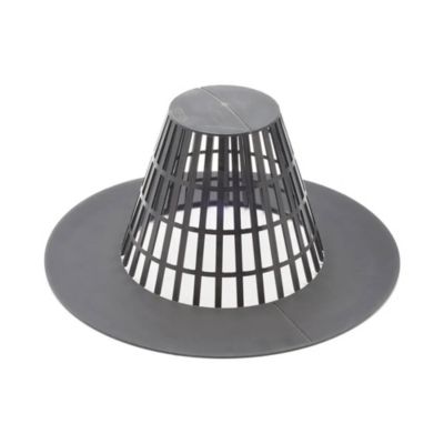 Gravel Guard Pour Drains Anti-Colmatage Chapeau (Diamètre: 150-200). Empêche la saleté de pénétrer dans les descentes pluviales