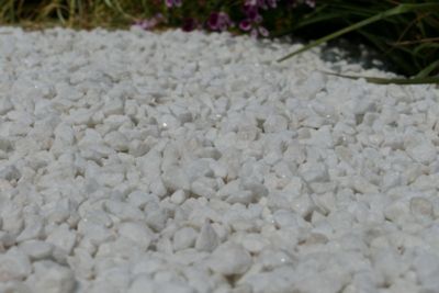 Gravier Blanc Brillant 8-12 sac 20 Kg