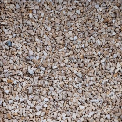 Gravier Calcaire Beige / Jaune 8-11 mm - Sac 20 kg (0,4 m²) - RO'MA NATURE