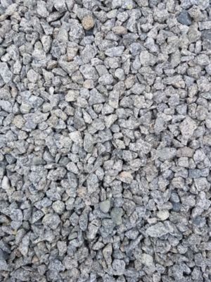 Gravier concassé de couleur bleu et gris 350KG