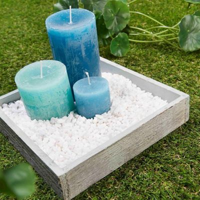 Gravier décoratif coloré 2/4mm (Pot 1kg) - Blanc