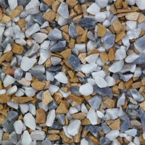 Gravier décoratif multicolore Hawai 8-12 mm 25kg
