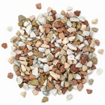Gravier décoratif multicolore Riviera 8-12mm 25kg