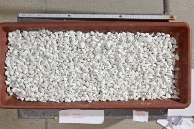 Gravier marbre blanc 8-16 Blooma 25kg