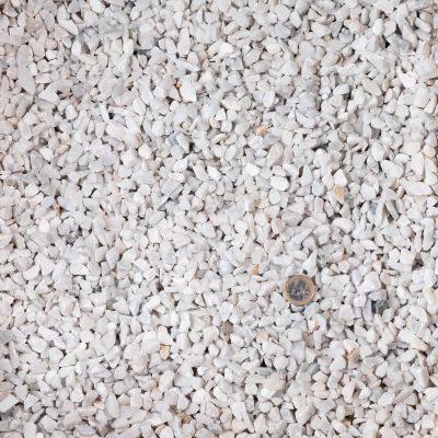 Gravier Marbre Blanc Carrare 8-12 mm - Lot de 10 sacs de 20 kg (4 m²) - RO'MA NATURE