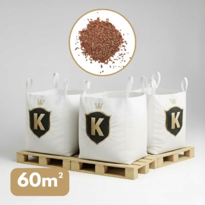 Gravier rose 4/8 mm - Pack 3 Big Bag 1,5T - 60 m²