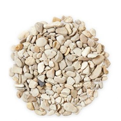 Gravier roulé calcaire beige 5/15 mm - Big Bag 1T (16 m²) - Beige